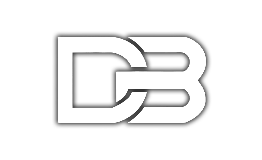 Logo de D'CIBEL en negro